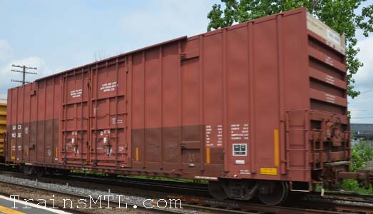 Car/wagon GACX14356 left side / coté gauche